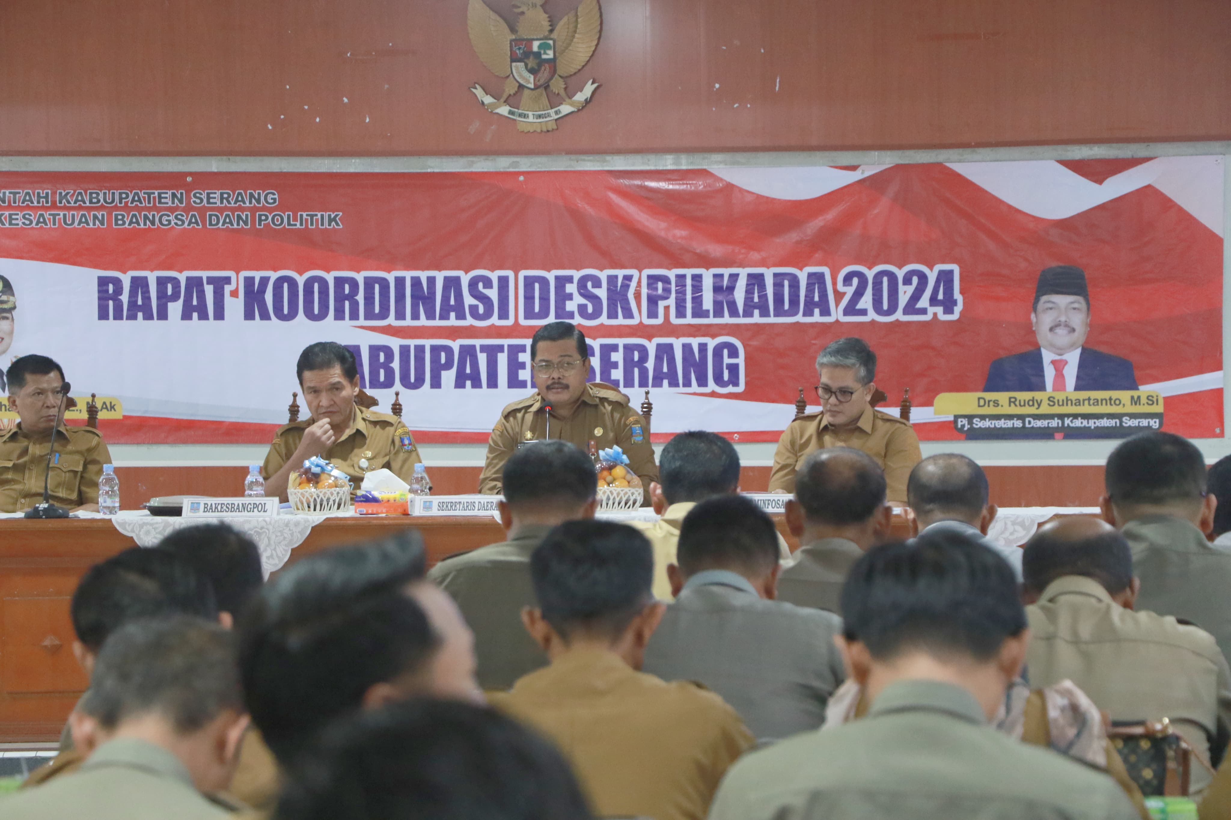 Desk Pilkada Bantu KPU-Bawaslu Ciptakan Kondusifitas Pilbup-Wabup Serang 2024