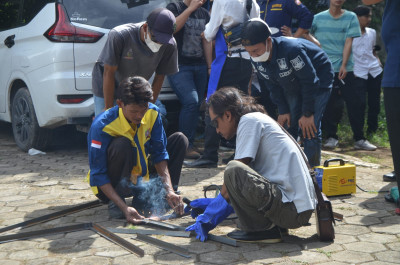 Karang Taruna Kabupaten Serang Beri Pelatihan Las bagi 29 Pemuda