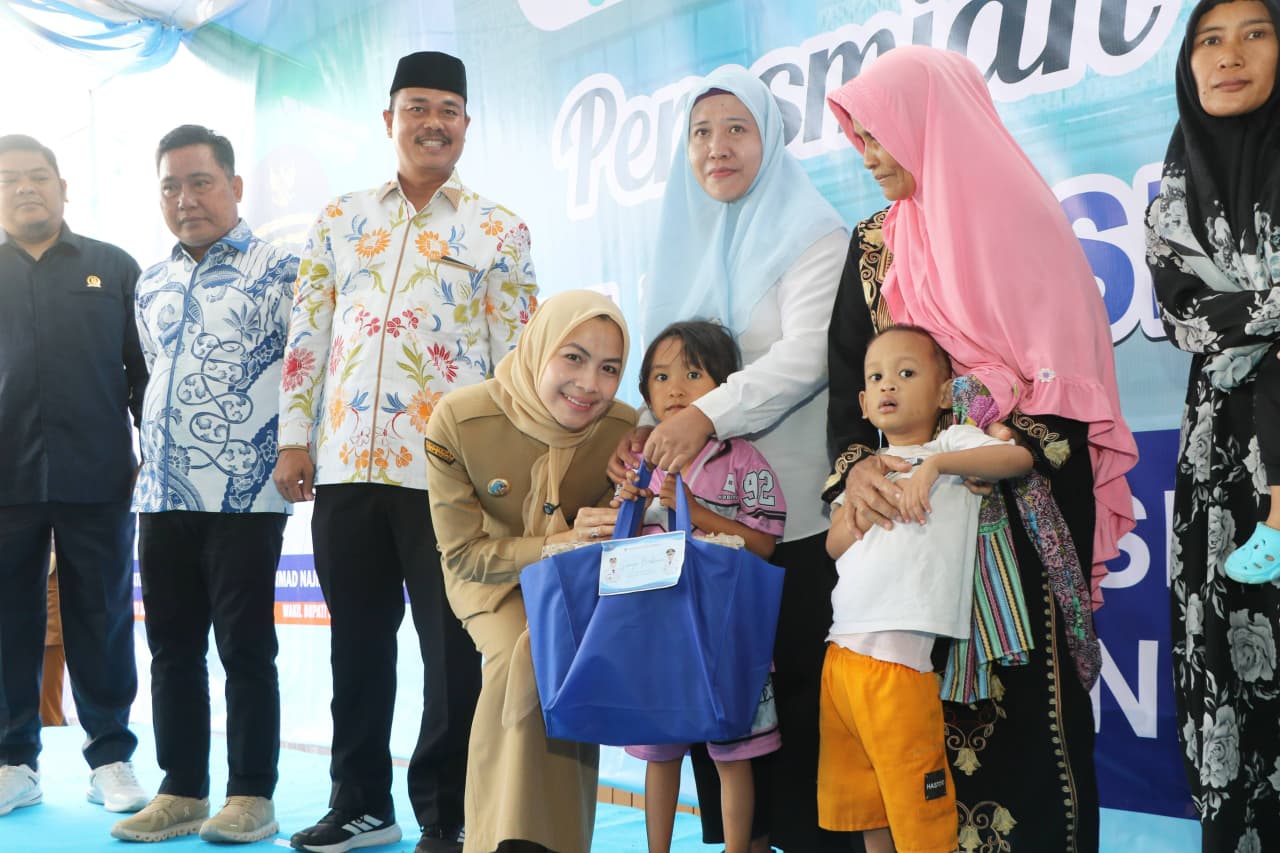 Resmikan Puskesmas Kibin, Bupati Ratu Zakiyah Ingatkan Dahulukan Layanan dari Sisi Kemanusiaan